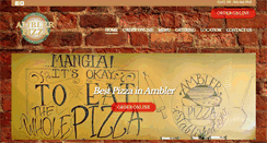 Desktop Screenshot of amblerpizza.com